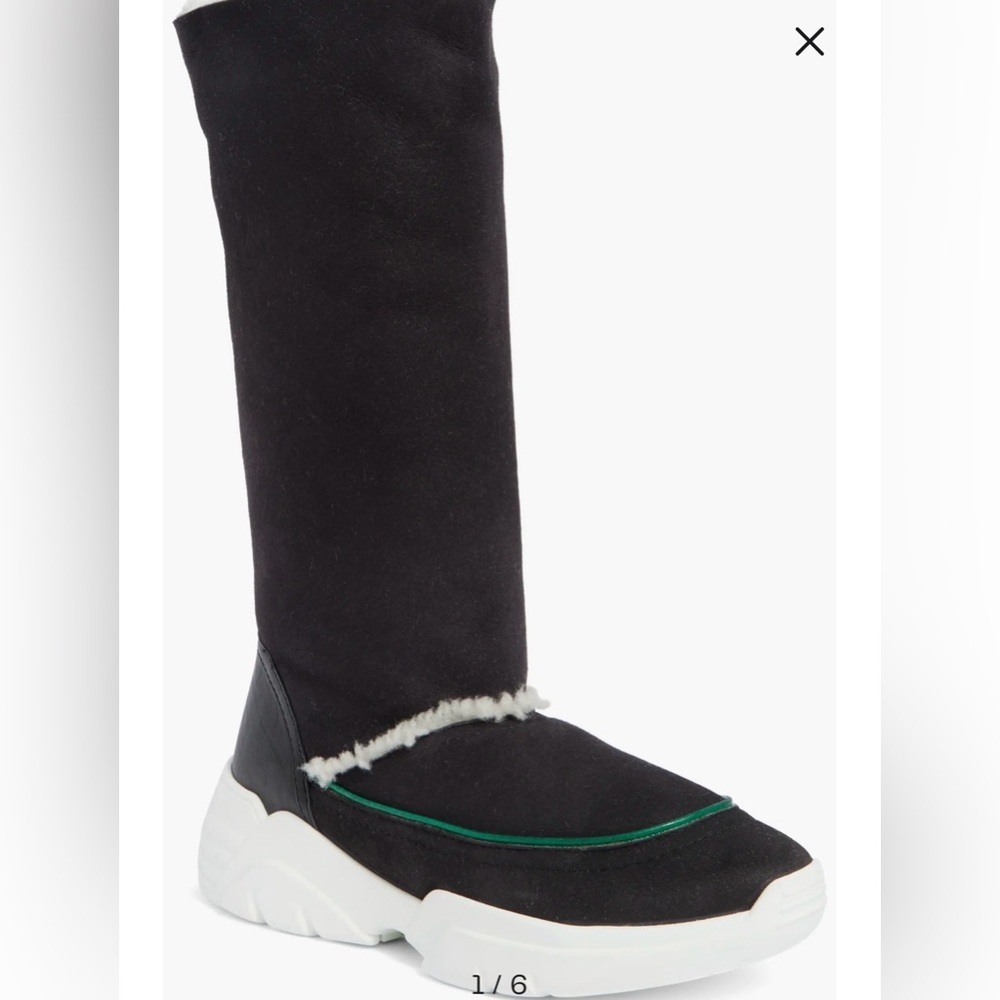 LONGCHAMP WOMENS BLACK BOOTS SOLD OUT IN STORES SIZE 9 NEW IN BOX BOOT BAG INCL